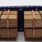 Menards 279-0840 O Gauge Alaska Flatcar W/ Lumber Load #2405 EX/Box