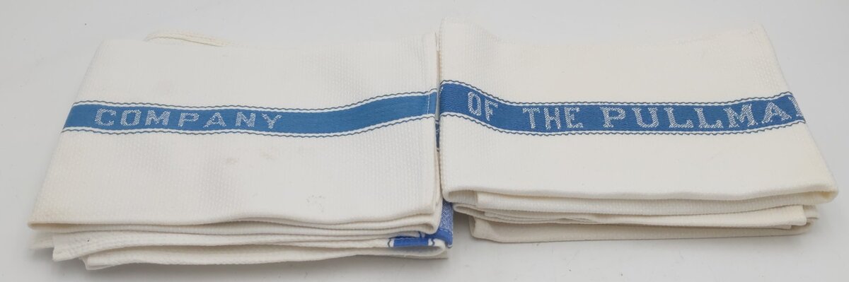 "Property of the Pullman Company" Linen Dish Towels [6]