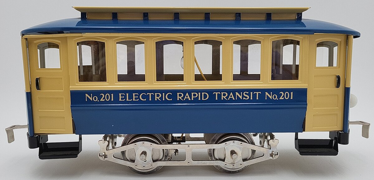 Lionel 6-13901 Standard Gauge Electric Rapid Non-Powered Transit Trolley #201 LN