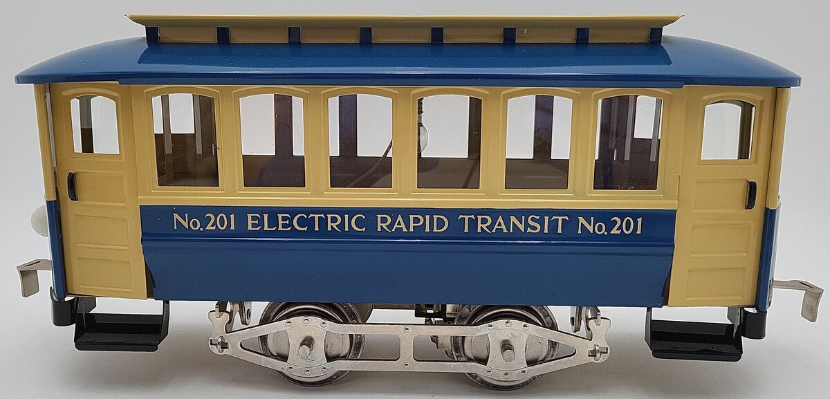 Lionel 6-13901 Standard Gauge Electric Rapid Non-Powered Transit Trolley #201 LN