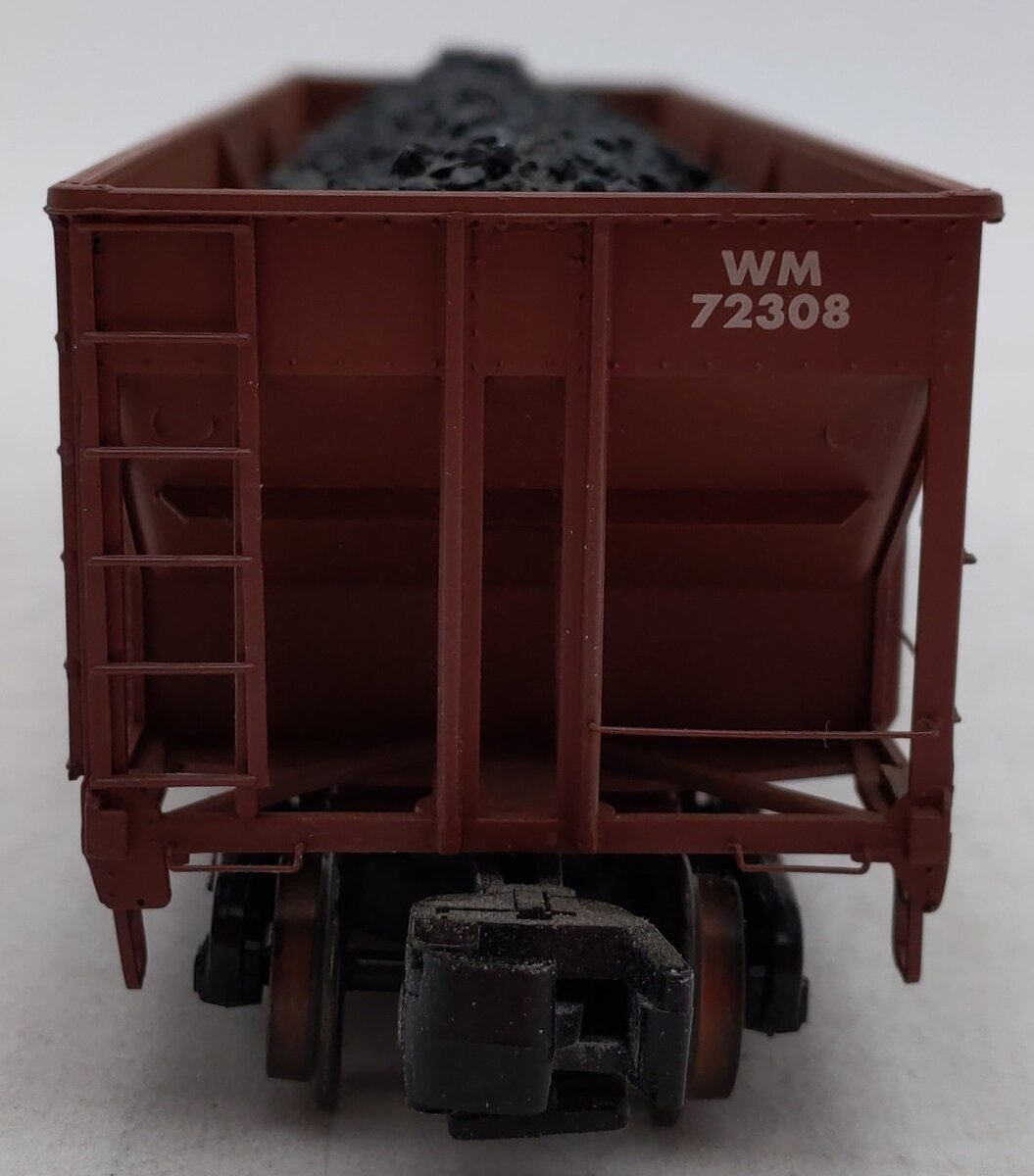 Des Plaines Hobbies 15143 "S" Scale Western Maryland 3-Bay Hopper w/ Coal Load EX/Box