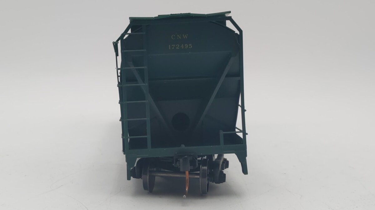 Pacific Rail CH-660 S Scale CNW 3-Bay Covered Hopper #172495 EX/Box