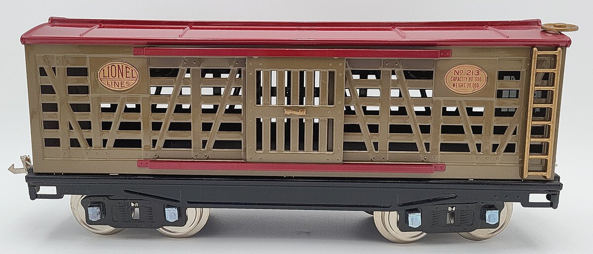 MTH 10-204 Std. Gauge Tinplate Stock Car #213 LN