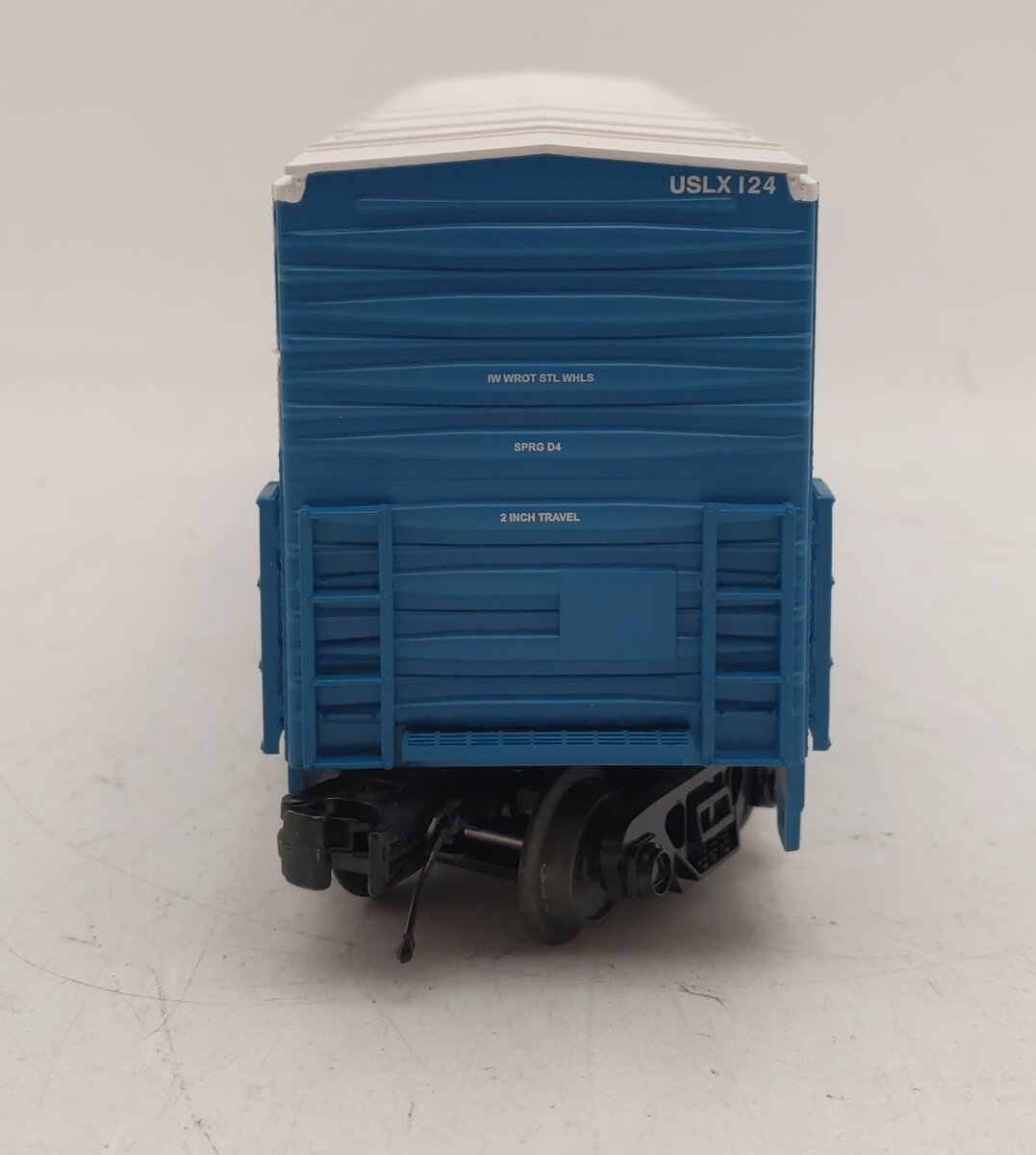 MTH 20-93514 O Evans 50' Double Door Plugged Boxcar #124 EX