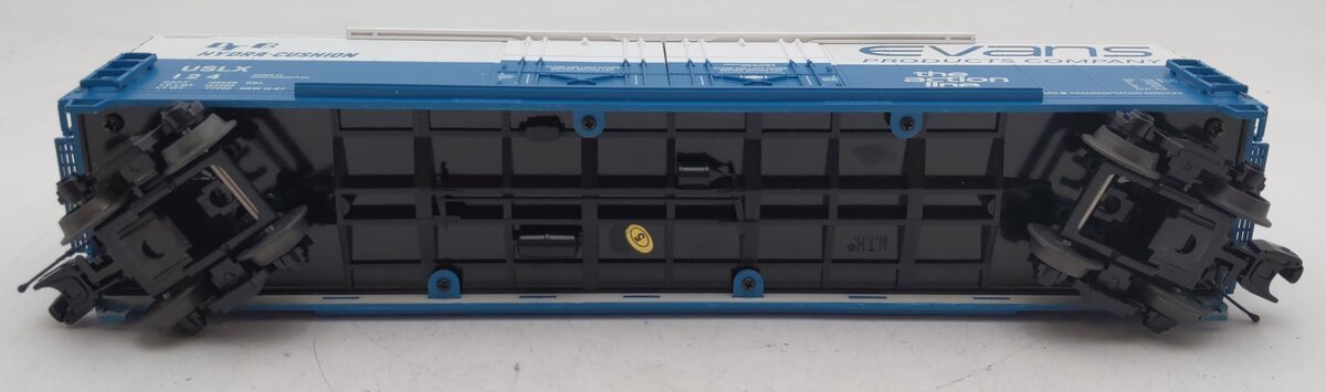 MTH 20-93514 O Evans 50' Double Door Plugged Boxcar #124 EX