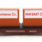 Bachmann 18906 HO Pennsylvania 50' Flatcar w/Containers LN/Box