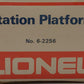 Lionel 6-2256 O Non-Illuminated TCA Station Platform EX/Box