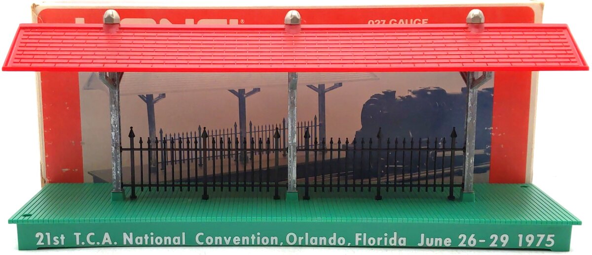 Lionel 6-2256 O Non-Illuminated TCA Station Platform EX/Box