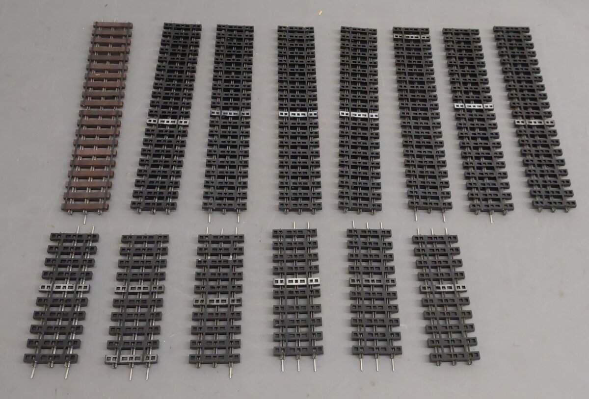 Gargraves O Gauge 3-Rail Assorted Straight Tracks [14] EX