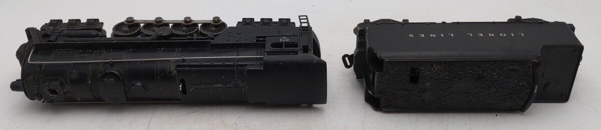 Lionel 671RR VIntage O Steam Loco 52 Version w/o Magnetraction w/ 671W Tender VG