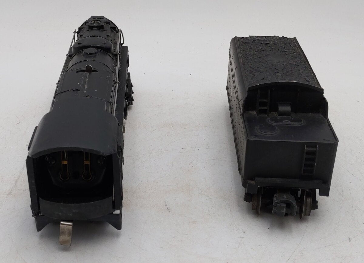 Lionel 671RR VIntage O Steam Loco 52 Version w/o Magnetraction w/ 671W Tender VG