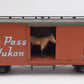LGB 4167 G Scale White Pass & Yukon Wood Boxcar w/Horse EX