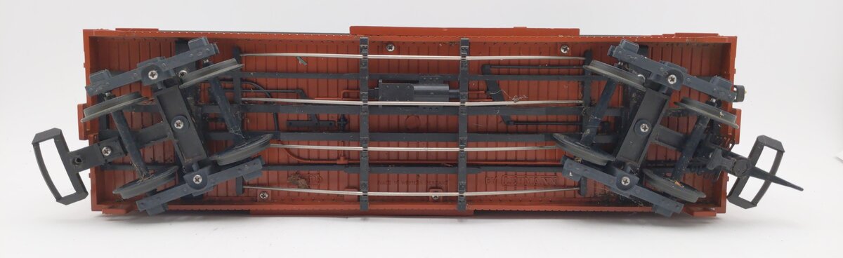 LGB 4167 G Scale White Pass & Yukon Wood Boxcar w/Horse EX