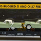 MTH 30-7613 O Gauge Auto Transport Flatcar with Two ThunderBirds LN/Box