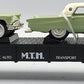MTH 30-7613 O Gauge Auto Transport Flatcar with Two ThunderBirds LN/Box