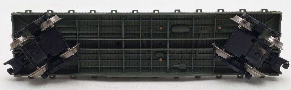 Menards 279-0864 O Gauge Military Long Flatcar w/Army Truck #5091 EX/Box