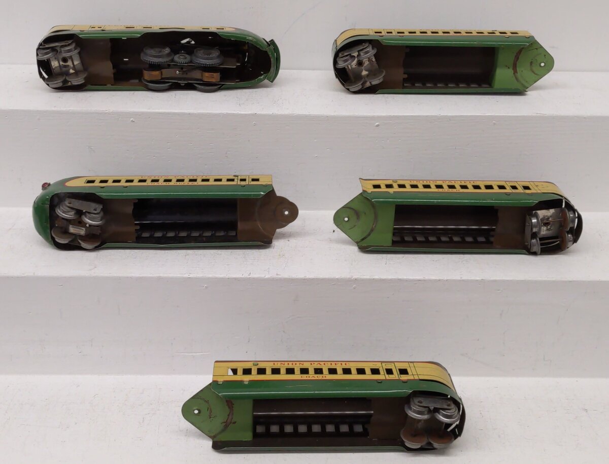 Marx Toys M-10000 O Vintage Union Pacific Set [5] VG