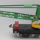 MTH 10-1081 Standard Gauge Yellow and Red Operating Crane Car #219 EX