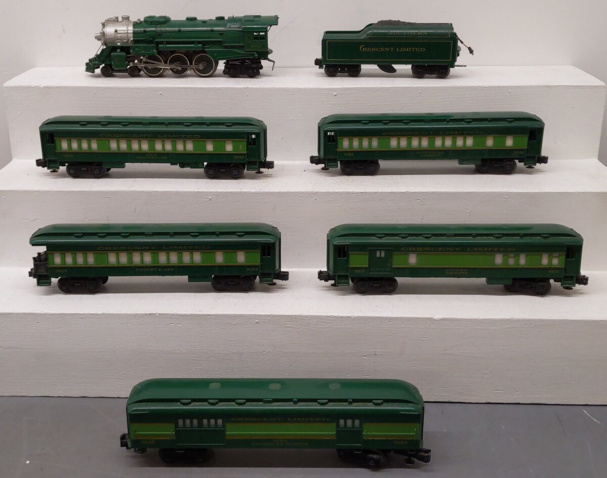 Lionel 6-8702 O Gauge Crescent Limited Diesel Train Set EX