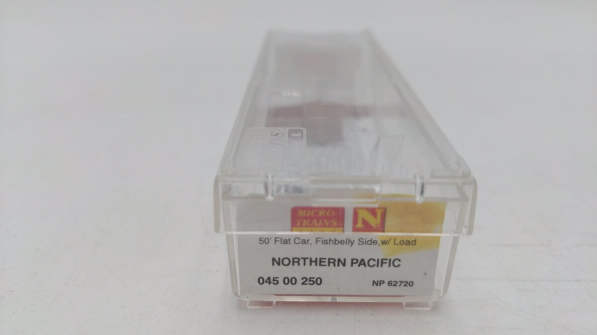Micro-Trains 04500250 N Scale Northern Pacific Flatcar #62720 EX/Box