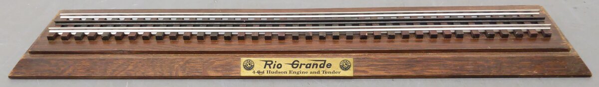 Lionel 6-28068 O Gauge Rio Grande Hudson Display Base EX