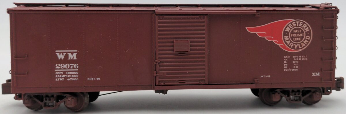 MTH 35-74011 Western Maryland 40' Boxcar #29083 EX/Box