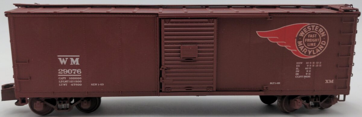 MTH 35-74011 Western Maryland 40' Boxcar #29083 EX/Box