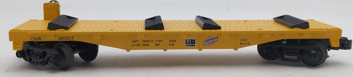 MTH 30-8310 O Gauge Reading Diecast Flatcar #46557 LN