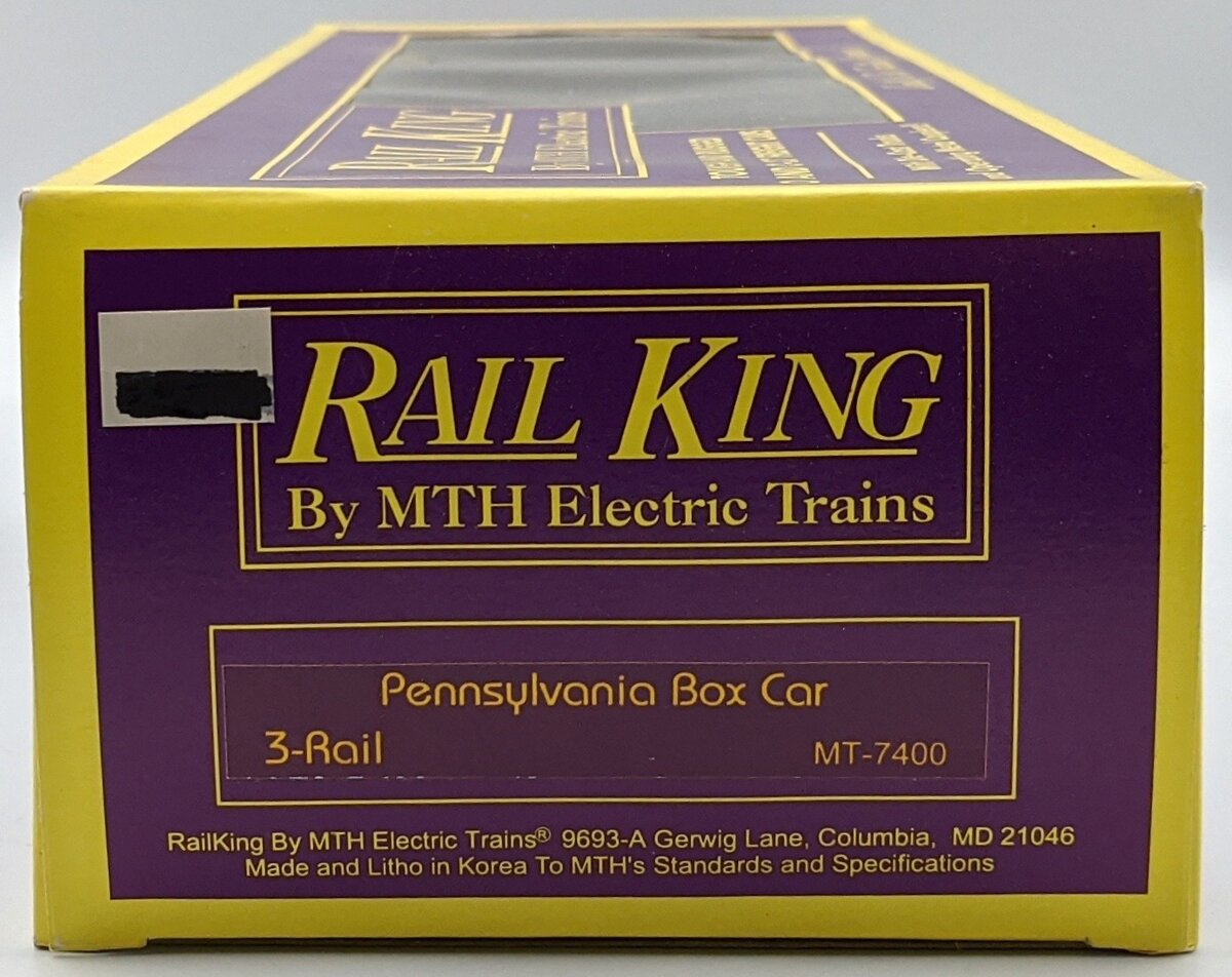 MTH 20-7400 O Gauge Pennsylvania Boxcar #47011 LN/Box