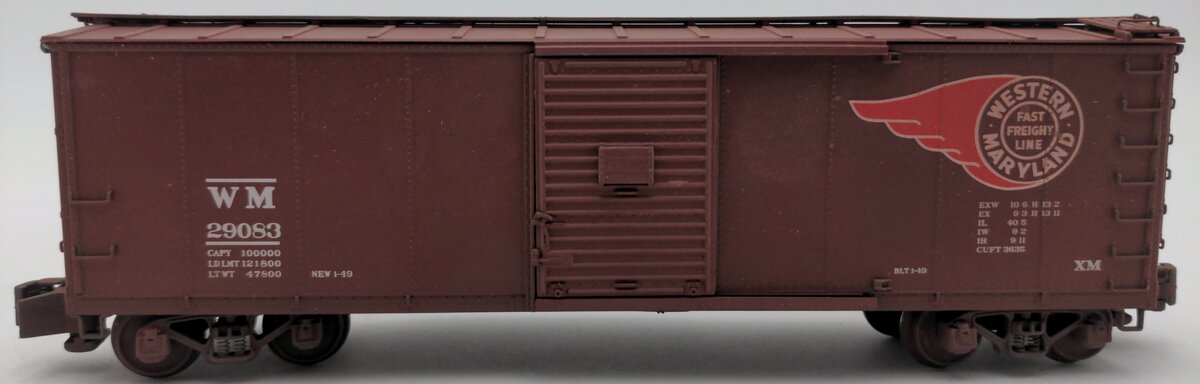 MTH 35-74011 Western Maryland 40' Boxcar #29083 VG/Box