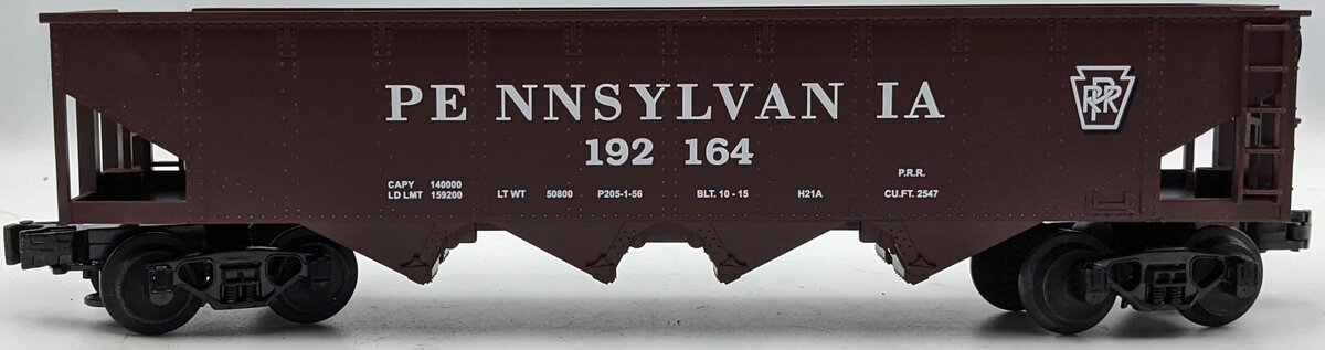 MTH 30-7508 O Gauge Pennsylvania Hopper Car #192164 LN