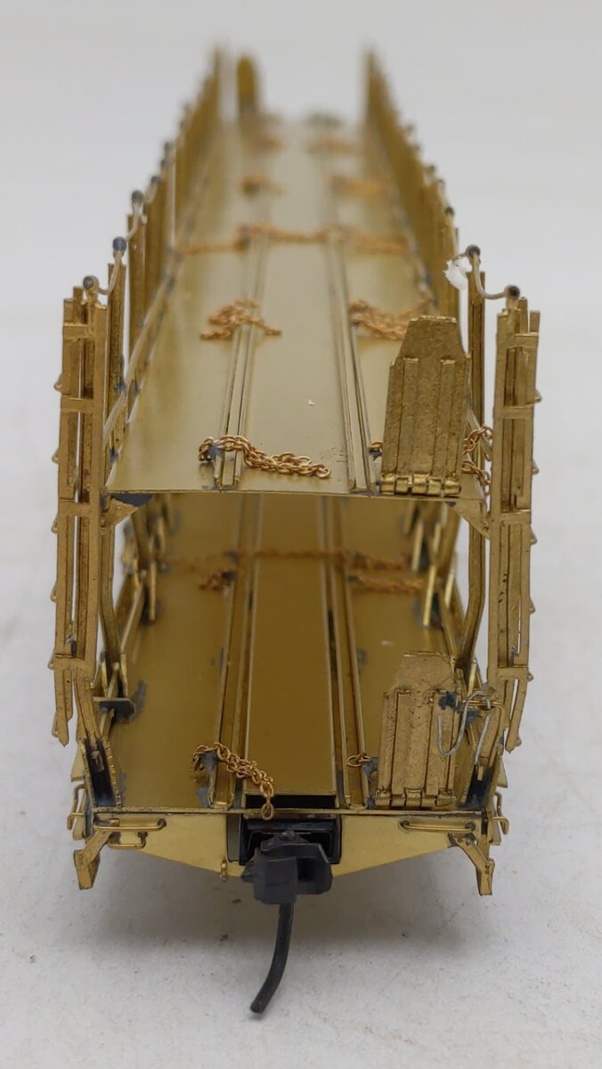 Overland OMI-3125 HO BRASS Whitehead-Kales Bi-Level Open Auto Rack Car EX/Box