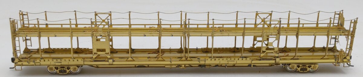 Overland OMI-3125 HO BRASS Whitehead-Kales Bi-Level Open Auto Rack Car EX/Box
