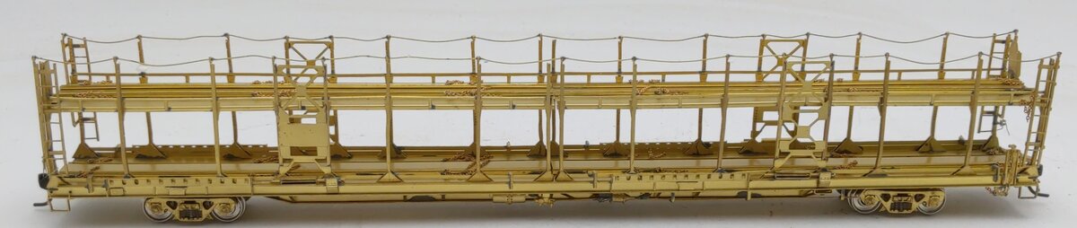 Overland OMI-3125 HO BRASS Whitehead-Kales Bi-Level Open Auto Rack Car EX/Box
