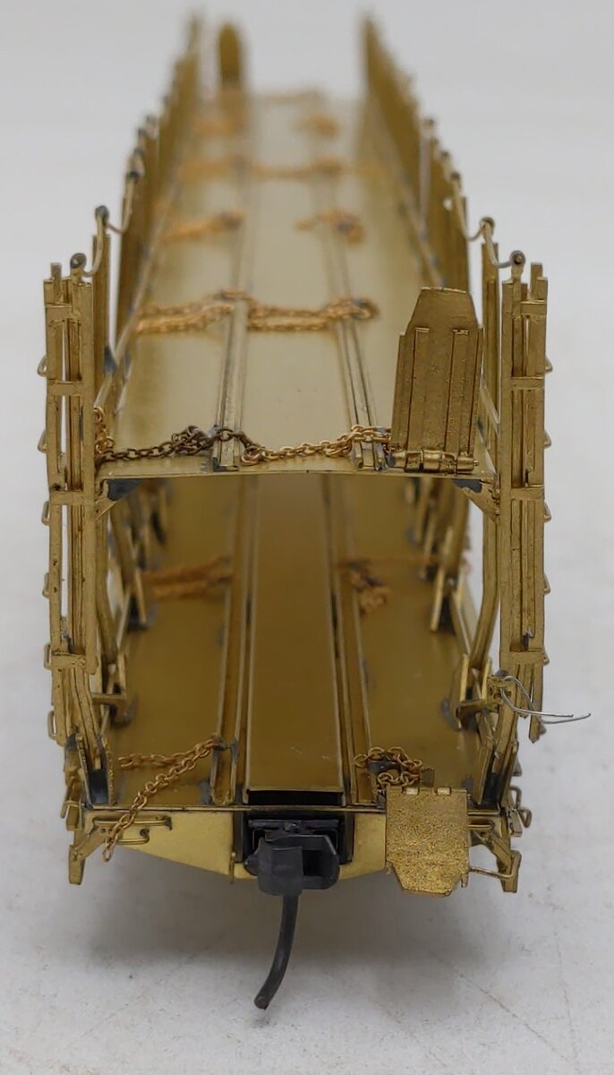 Overland OMI-3125 HO BRASS Whitehead-Kales Bi-Level Open Auto Rack Car EX/Box