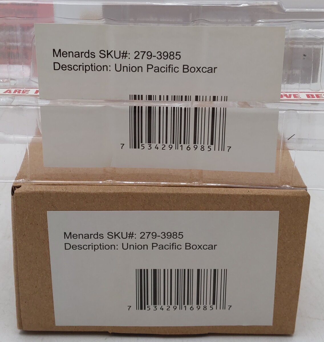 Menards 279-3985 O Scale Union Pacific We Can Handle It Boxcar #10812 EX/Box