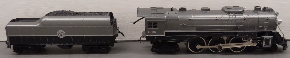 Lionel 6-8006 O Atlantic Coast Line 4-6-4 Steam Loco & Tender with Display Case VG/Box