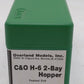 Overland 3050 HO BRASS C&O H-6 2-Bay Hopper Car - Unpainted EX/Box