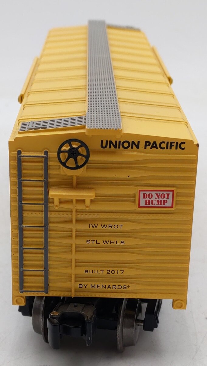 Menards 279-3985 O Union Pacific We Can Handle It Boxcar #10585 EX/Box