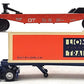Lionel 6-52040 O Gauge TTOS Flatcar with Tractor & Trailer LN/Box