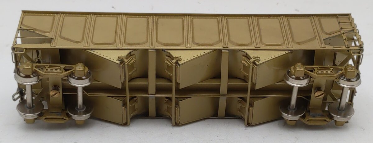 Overland OMI-1308 HO BRASS C&O Triple Hopper - Unpainted EX/Box