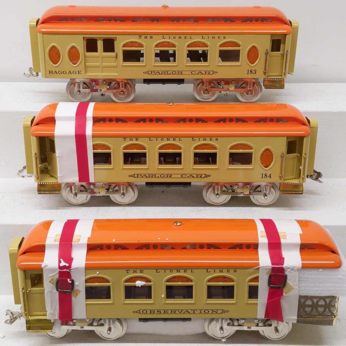 Lionel 6-13412 Standard Gauge Passenger Car Set EX