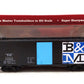 Mantua 734530 HO B&M Checkerboard 40' Sliding Door Box NIB