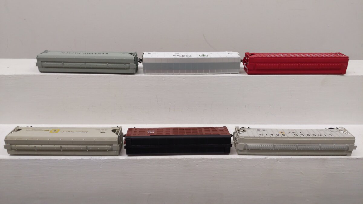 HO Scale Assorted Freight Cars: 7112, 130009, 3050, 476950, 11914, 1025 [6] VG