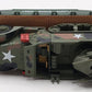Menards 279-3384 O Gauge Army Flatcar w/ Half Track #14792 LN/Box