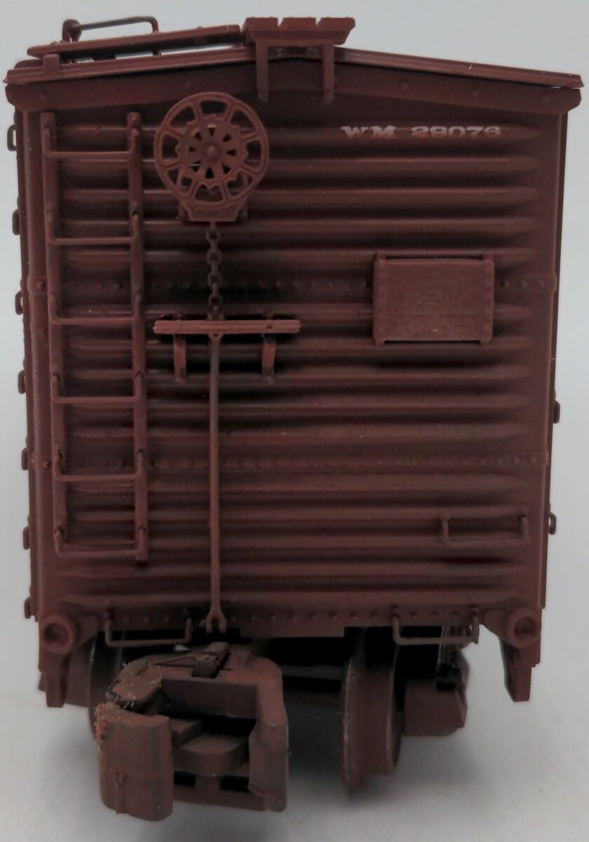 MTH 35-74010 S Gauge 40' Western Maryland Boxcar #29076 EX/Box