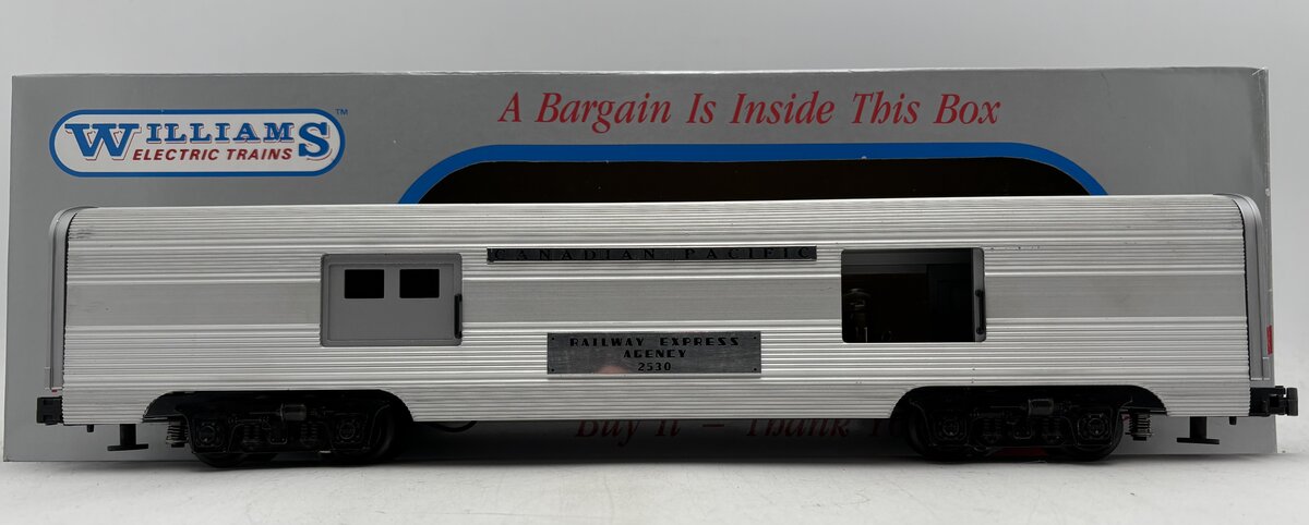 Williams 2530 O Gauge Canadian Pacific REA Passenger Car EX/Box