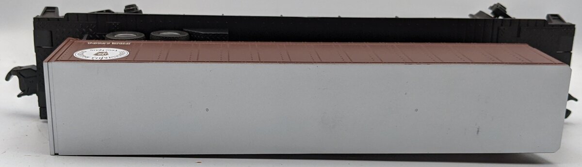 MTH 30-7626 O Gauge Pennsylvania Railroad Flatcar w/ Trailer #474399 LN/Box
