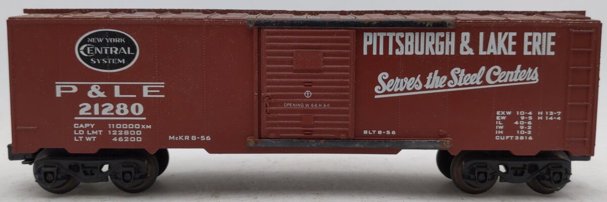KMT 37 O Gauge NYC PL&E Boxcar #21280 VG