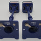 MTH 11-90112 Lionel Blue NO.57 Corner Lamp Set (2) LN